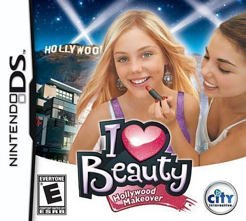 I Love Beauty - Hollywood Makeover (EU) (USA) Game Cover